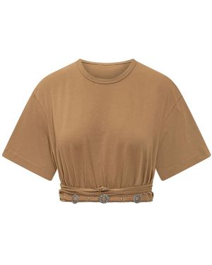 Pinko T-Shirts - Brown