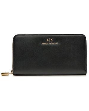 ARMANI EXCHANGE Wallets & Cardholders - Black