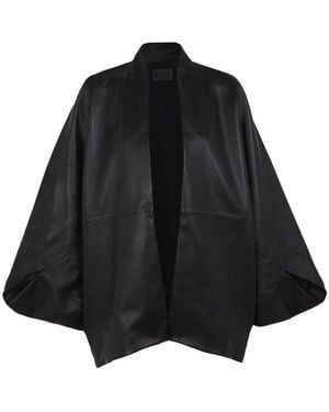 Cortana Leather Jackets - Black