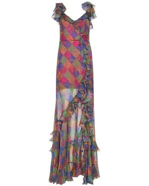 Etro Maxi Dresses - Purple