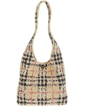 Burberry Shoulder Bags - Metallic