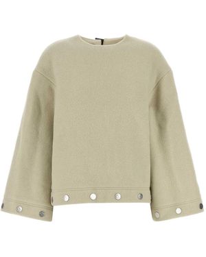 Nanushka Truien & Vesten ,Wol Anwen Blouse - Naturel