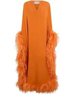 Valentino Garavani Federkleid Für Besondere Anlässe - Orange