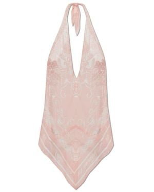 Balmain Zijden Strandtop - Roze