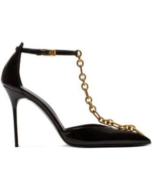 Balmain Sync Leren Pumps - Zwart