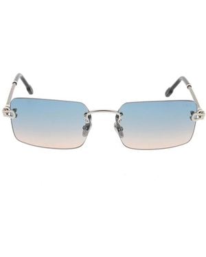 Fred Force 10 Rechteckige Sonnenbrille - Blau