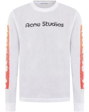 Acne Studios Long Sleeve Tops - Blanco