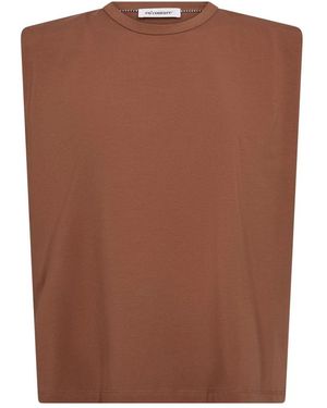 co'couture Ärmellose Tops - Braun