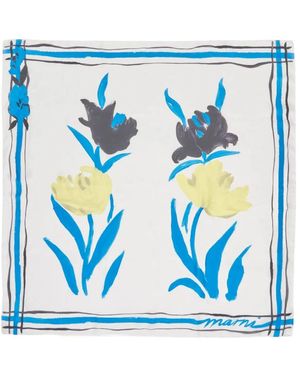 Marni Silky Scarves - Blu