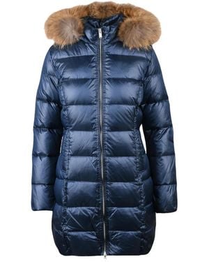 Bomboogie Lange Daunenjacke - Blau
