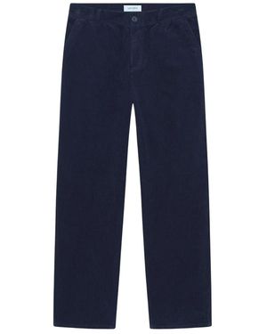 Les Deux Straight Pants - Blue