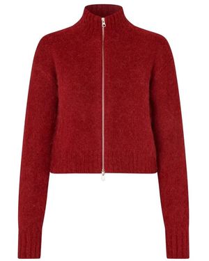 Samsøe & Samsøe Truien & Vesten ,Rood ,Sajeanne Cardigan