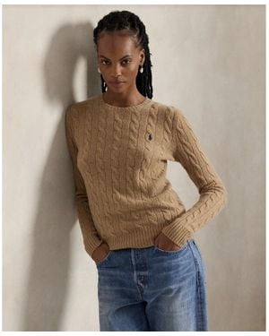 Polo Ralph Lauren Round-Neck Knitwear - Natural