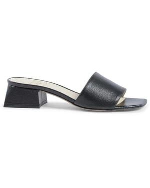 19V69 Italia by Versace Heeled Mules - Green