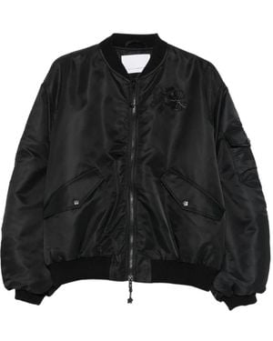 Cecilie Bahnsen Bomber Jackets - Black