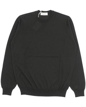 FILIPPO DE LAURENTIIS Round-Neck Knitwear - Black