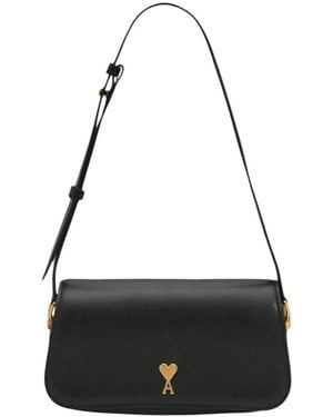 Ami Paris Shoulder Bags - Black