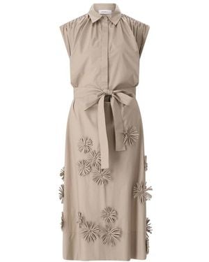 MEIMEIJ Midi Dresses - Natural