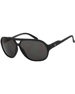 Benetton Klassieke Zwarte Junior Zonnebril