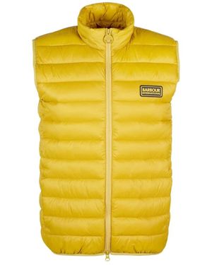 Barbour Racer Reed Gilet Vest - Yellow