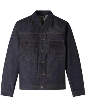 A.P.C. Denim Jackets - Blu