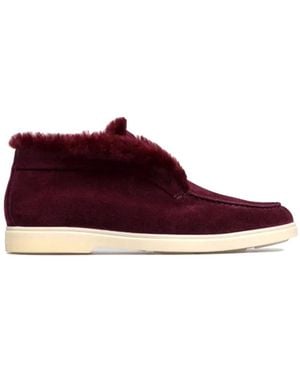 Santoni Stilvolle Ankle Boots Für Frauen - Rot