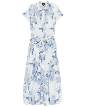 Lavi Midi Dresses - Azul