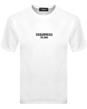 DSquared² Tops ,Wit ,T-Shirts