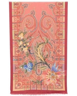 Etro Accessoires ,Veelkleurig ,Pañuelo - Roze