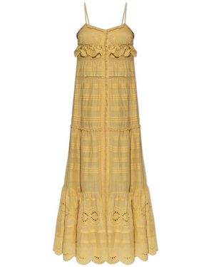 Isabel Marant Paule Strappy Dress - Geel