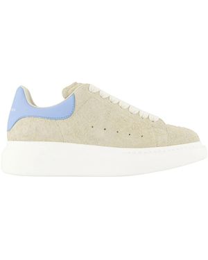 McQueen Schoenen ,Veelkleurig ,Leer Oversized Sneaker - Meerkleurig