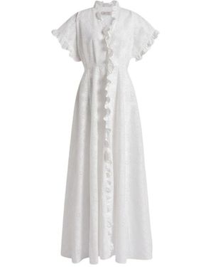 Alberta Ferretti Maxi Dresses - White
