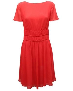Armani Short Dresses - Red