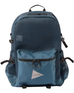 and wander Backpacks - Blu
