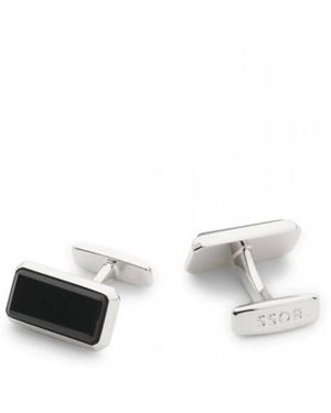 BOSS Cufflinks & Tie Clips - Blanco