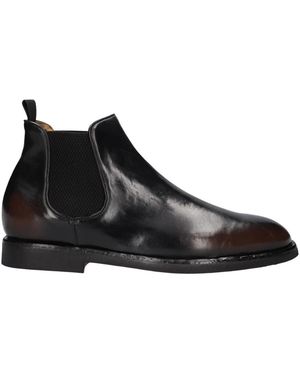 Officine Creative Bariton Flexi 002 Chelsea Boots - Schwarz