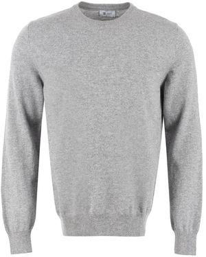 THE (Alphabet) Cashmere Knitwear - Grey
