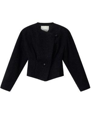 Isabel Marant Jassen ,Zwart ,Wol Suna Jas