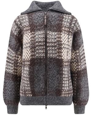 Brunello Cucinelli Cardigans - Grey