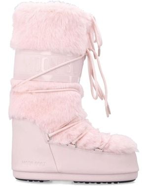 Moon Boot Schoenen ,Roze ,Icon High Boots