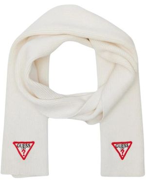 Guess Viscose Blend Sjaal - Wit