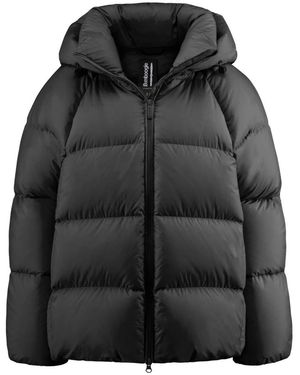 Bomboogie Oversized Donsjas Met Capuchon - Zwart