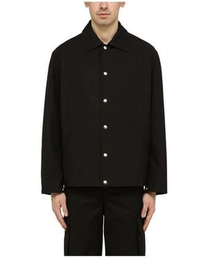 Jil Sander Light Jackets - Black