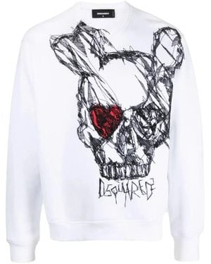 DSquared² Sweatshirts - Blanco