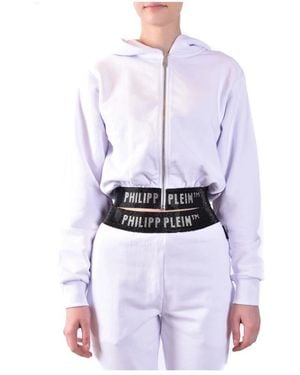 Philipp Plein Zip-Throughs - White