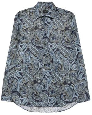 Etro Casual Shirts - Blu