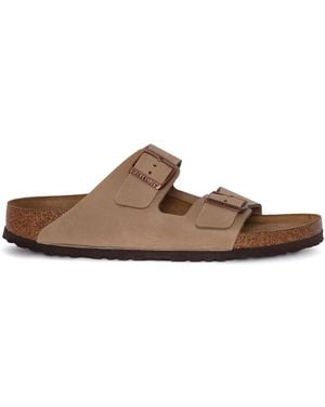 Birkenstock Sliders - Brown