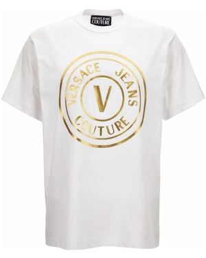 Versace Jeans Couture T-Shirts - Bianco