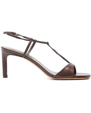 Soeur High Heel Sandals - Metallic