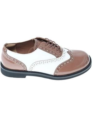 Jeannot Laced Shoes - Marrone